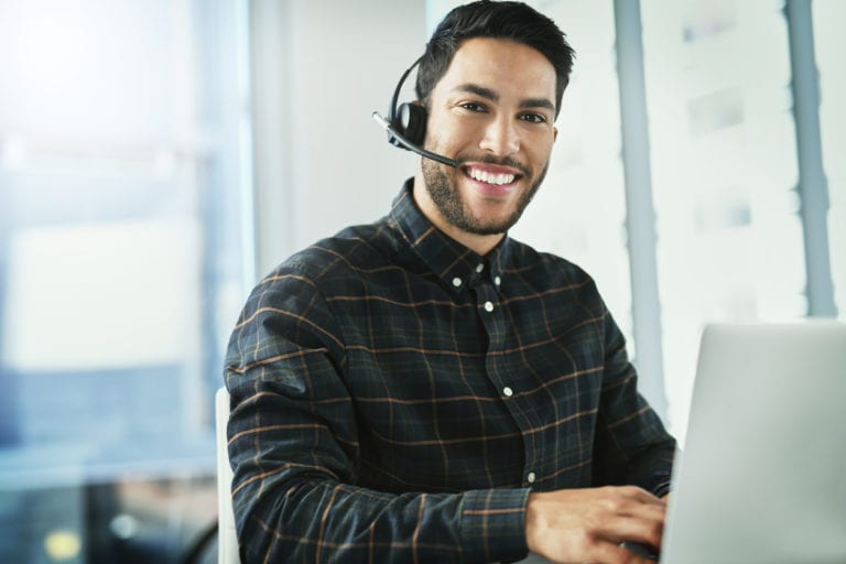 Live receptionist services for business.